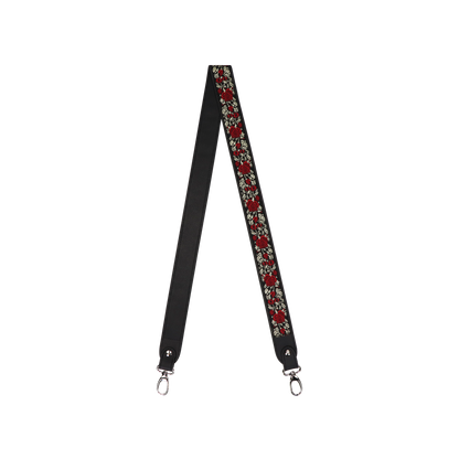 Strap II Bohemian "NERO" Silver