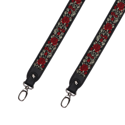 Strap II Bohemian "NERO" Silver