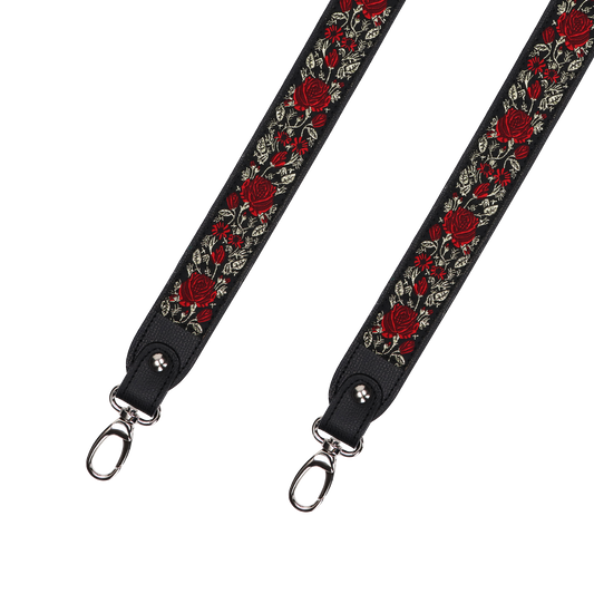 Strap II Bohemian "NERO" Silver