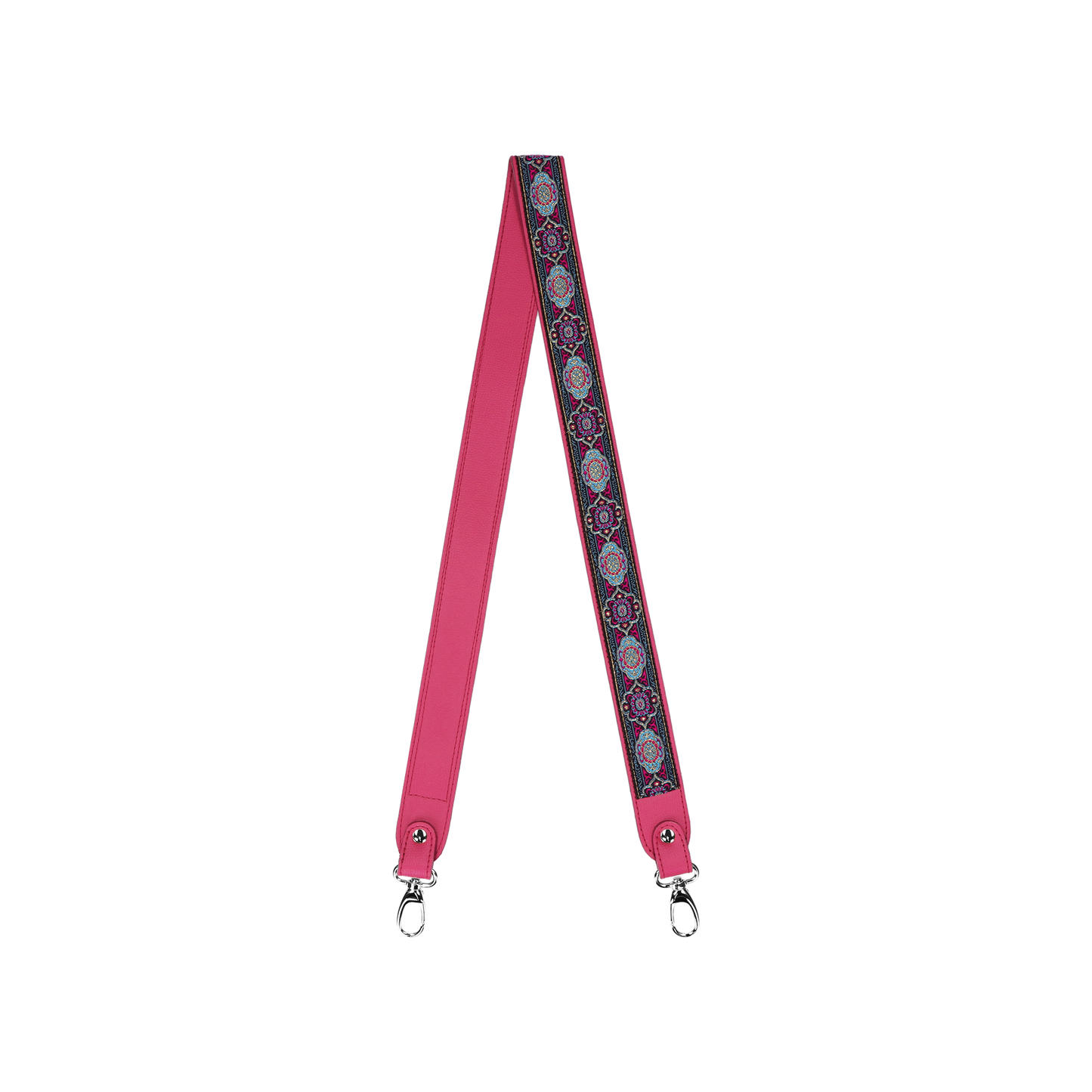 Strap II Bohemian "Fuchsia" Silver