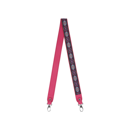 Strap II Bohemian "Fuchsia" Silver