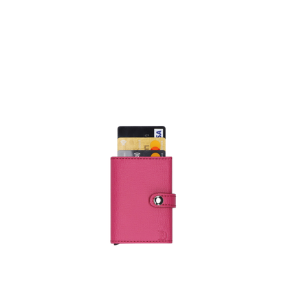 Cardholder Bohemian "Fuchsia" Gold