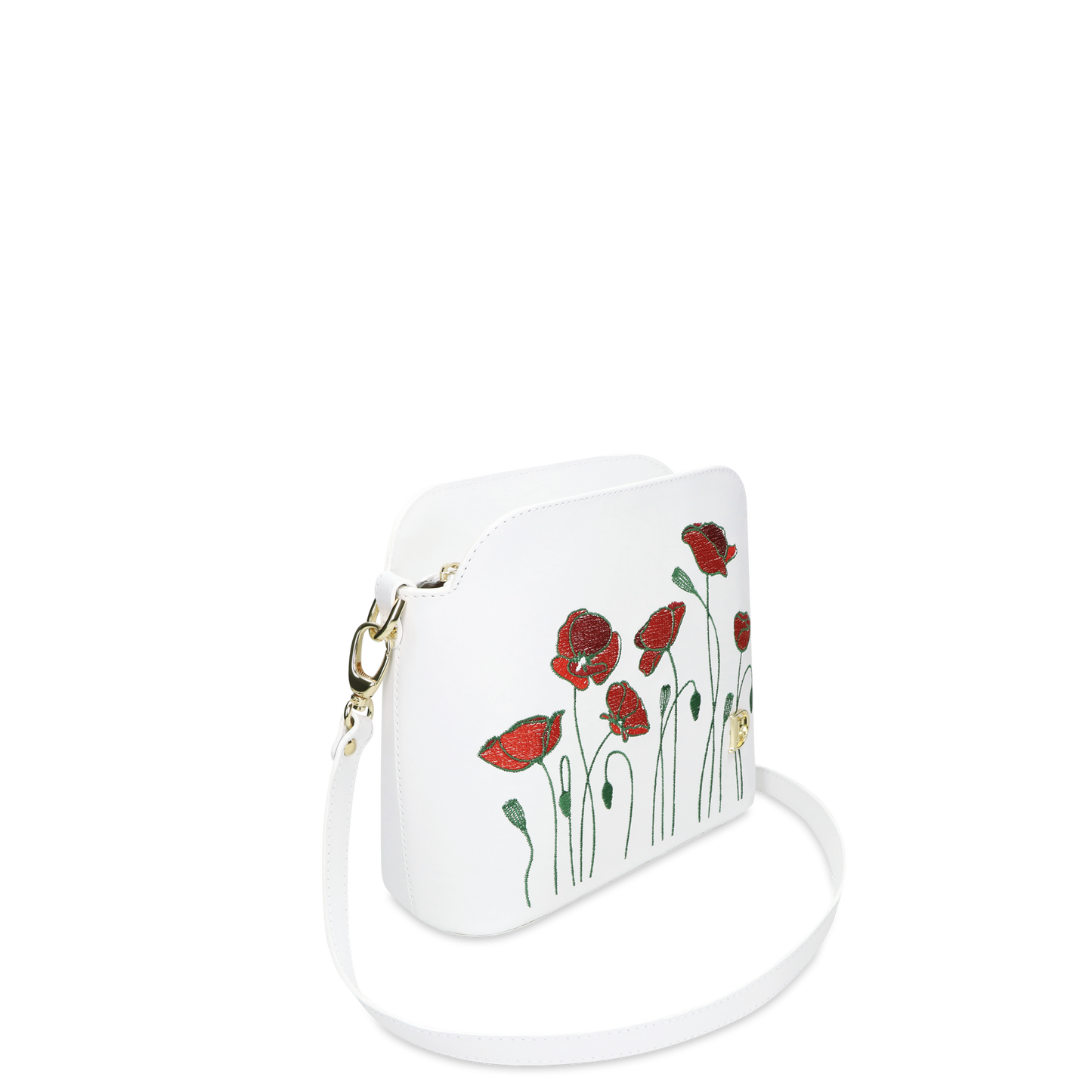 Mia Poppy "WHITE" Silver