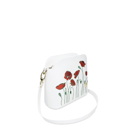 Mia Poppy "WHITE" Silver