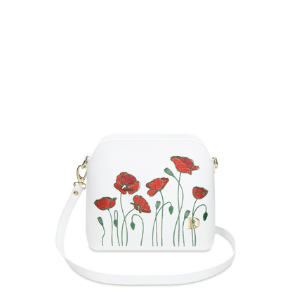 Mia Poppy "WHITE" Silver