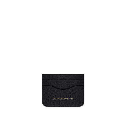 Slim Cardholder Bohemian "Nero" Gold