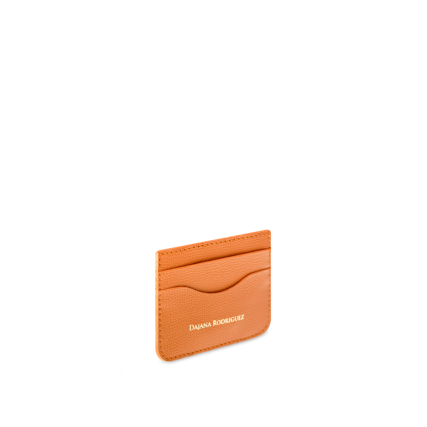 Slim Cardholder Bohemian "Orange" Silver