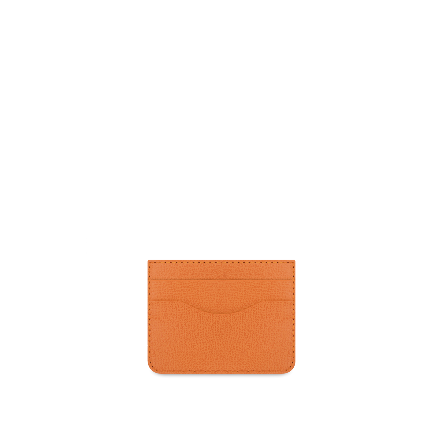 Slim Cardholder Bohemian "Orange" Silver