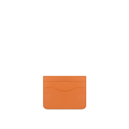 Slim Cardholder Bohemian "Orange" Silver